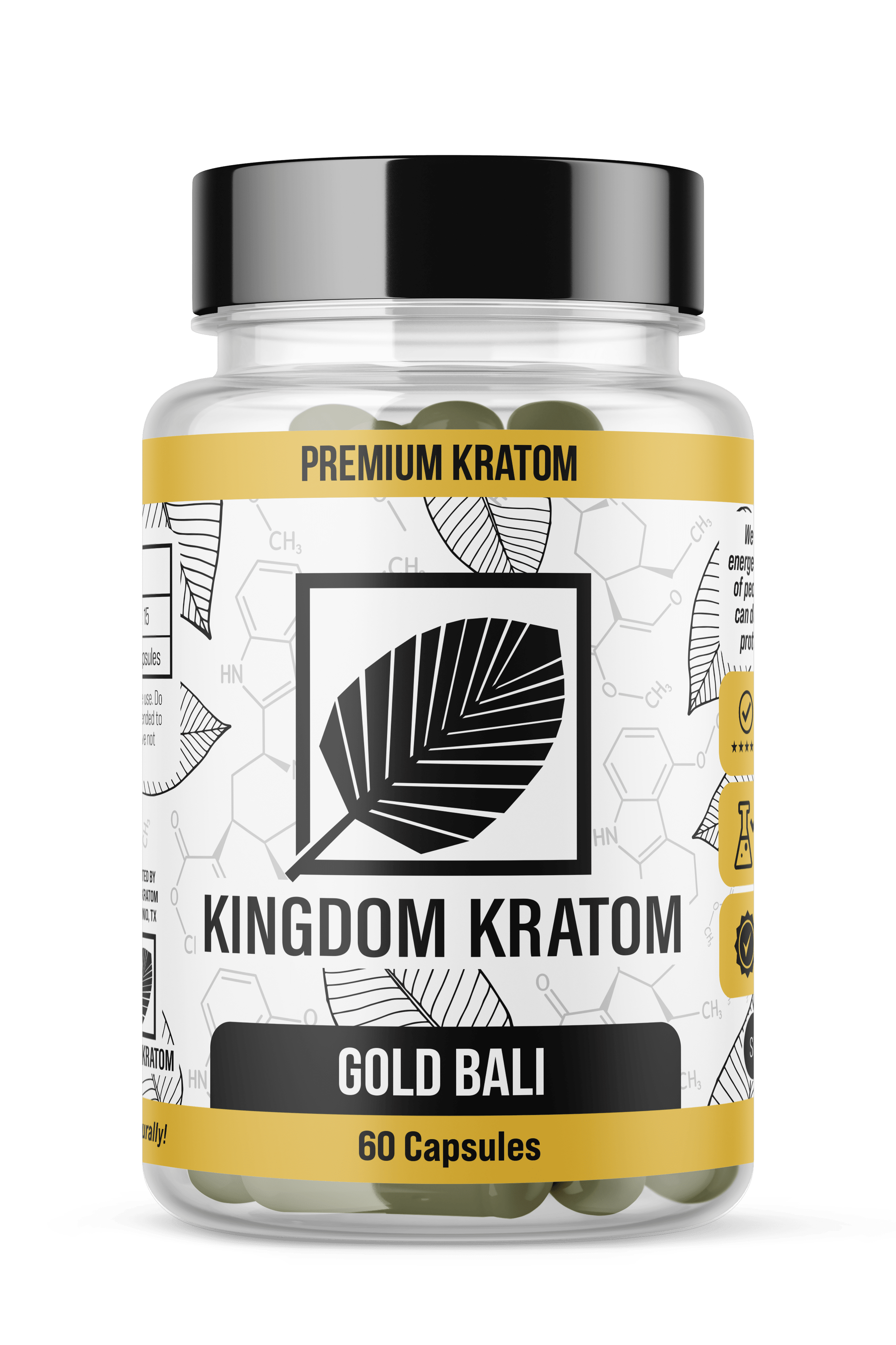 Gold Bali Kratom Capsules