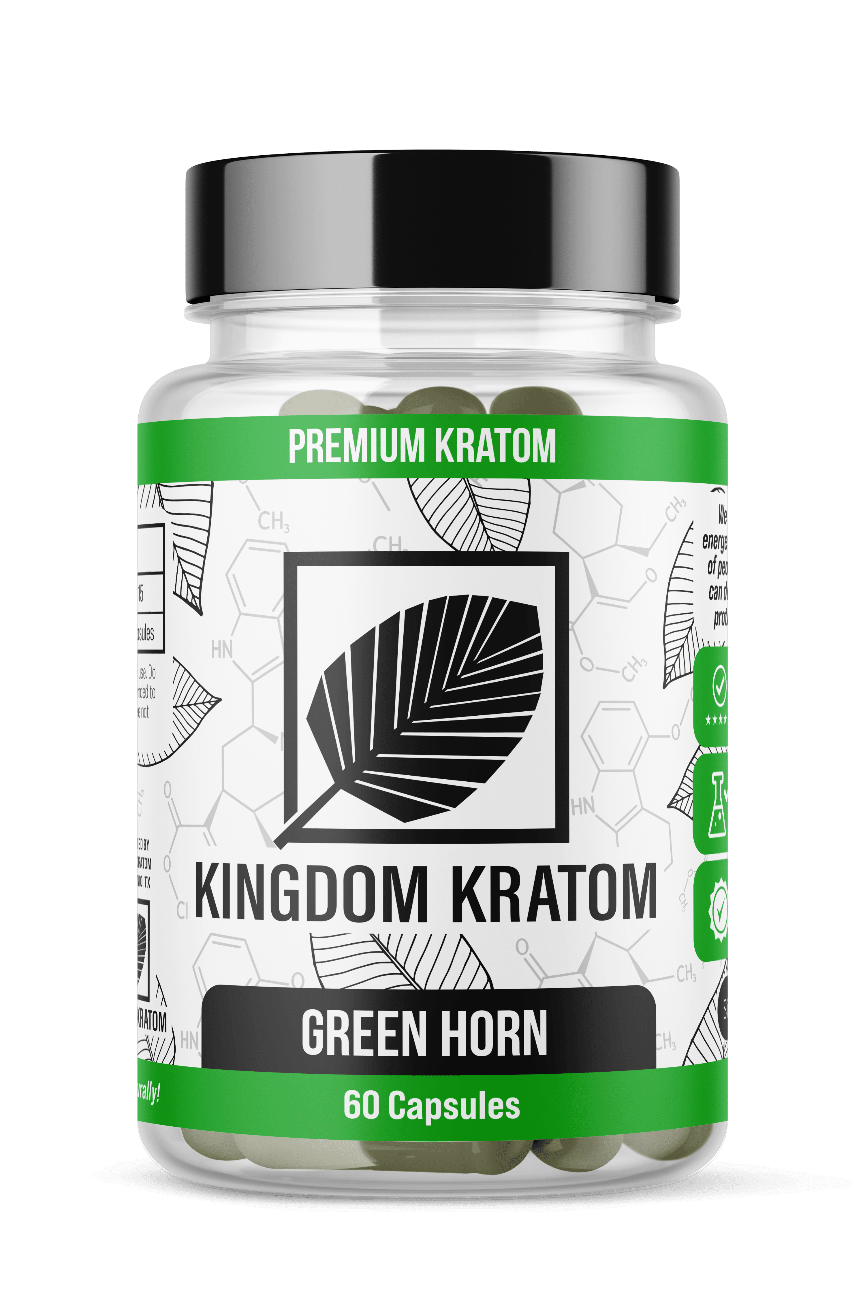 Green Horn Kratom Capsules