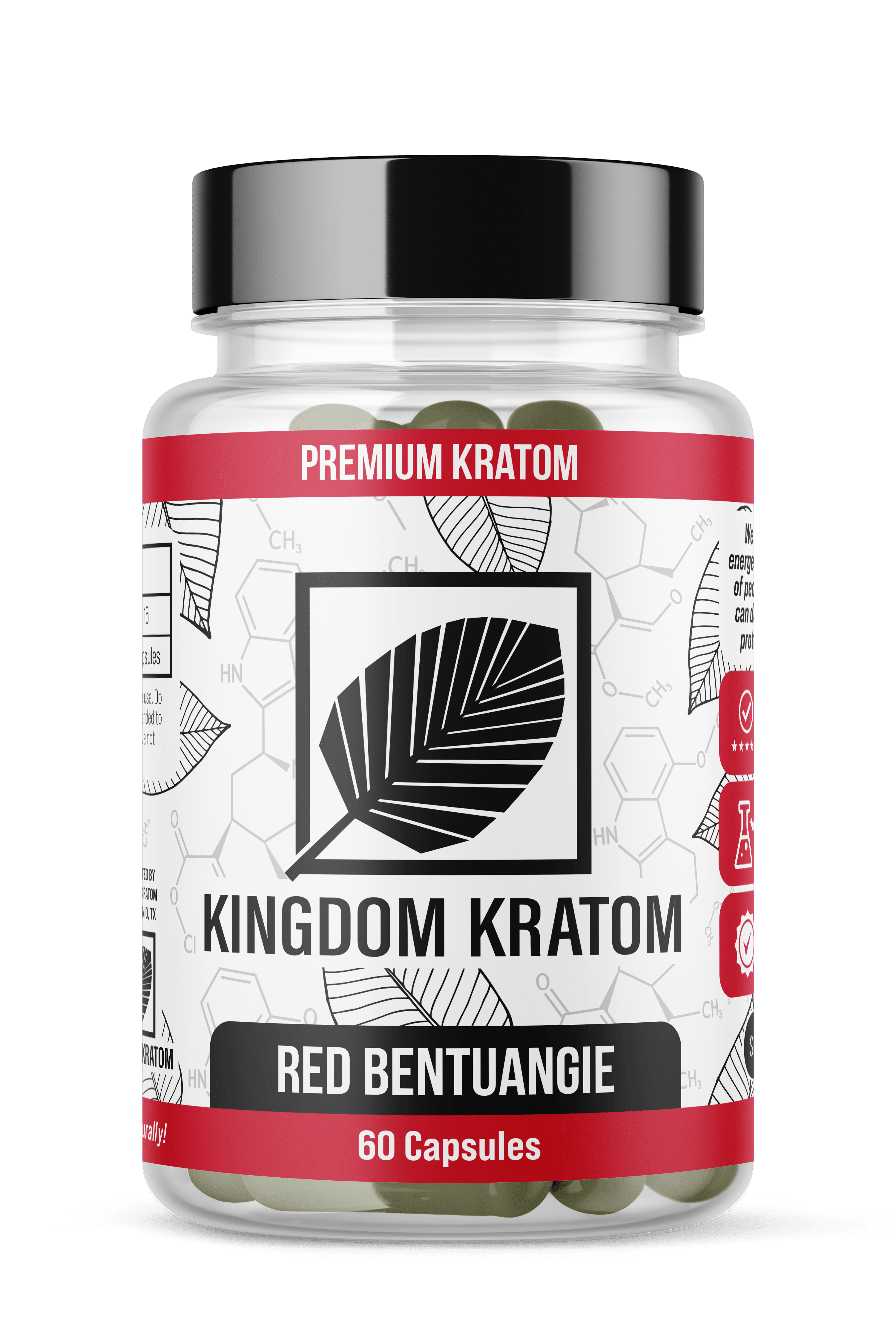 Red Bentuangie Kratom Capsules