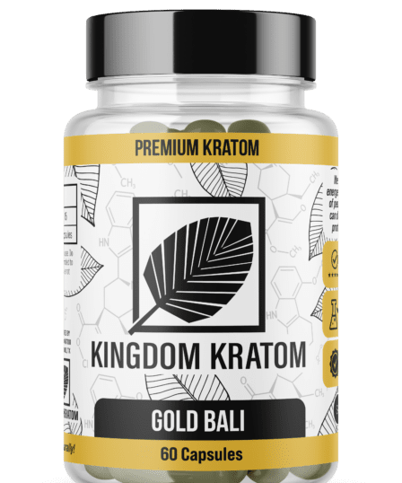 Gold Bali Kratom Capsules
