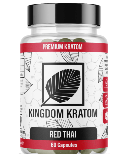 Red Thai Kratom Capsules