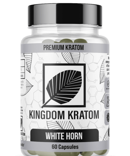 White Horn Kratom Capsules