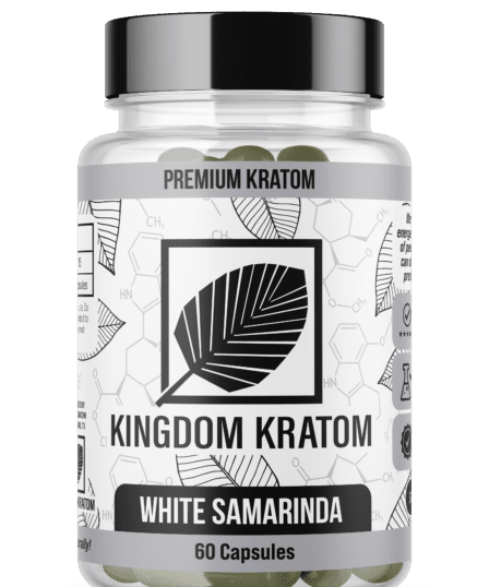 White Samarinda Kratom Capsules