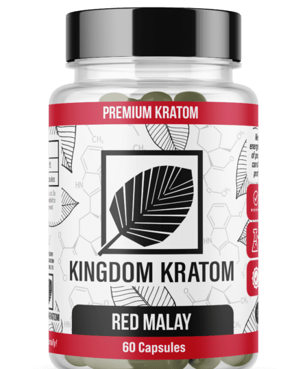 Red Malay Kratom Capsules
