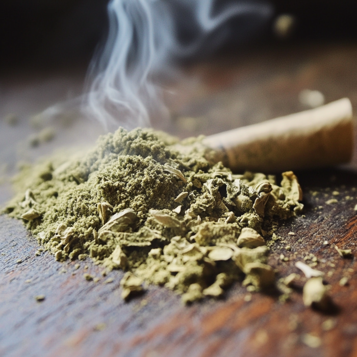 Smoking Kratom